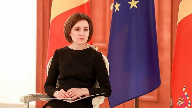 Санду заявила, что Россия давит на Молдавию через Приднестровье