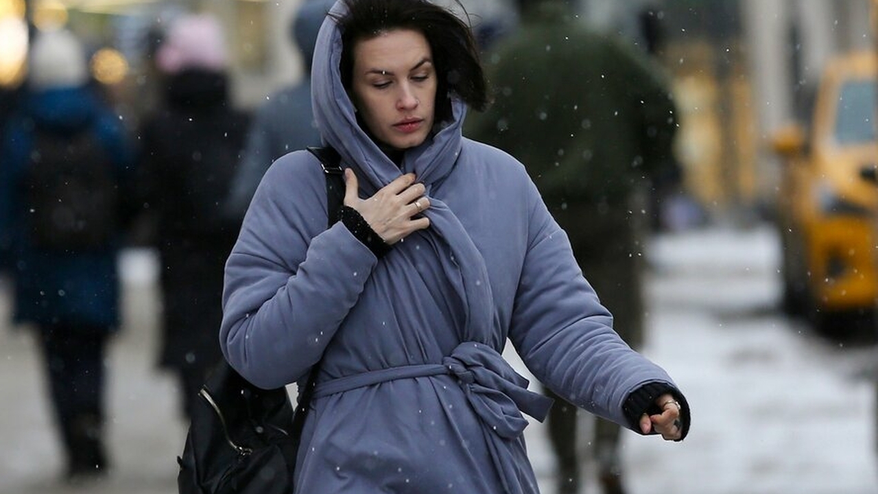 В Москве плюс три и мокрый снег
