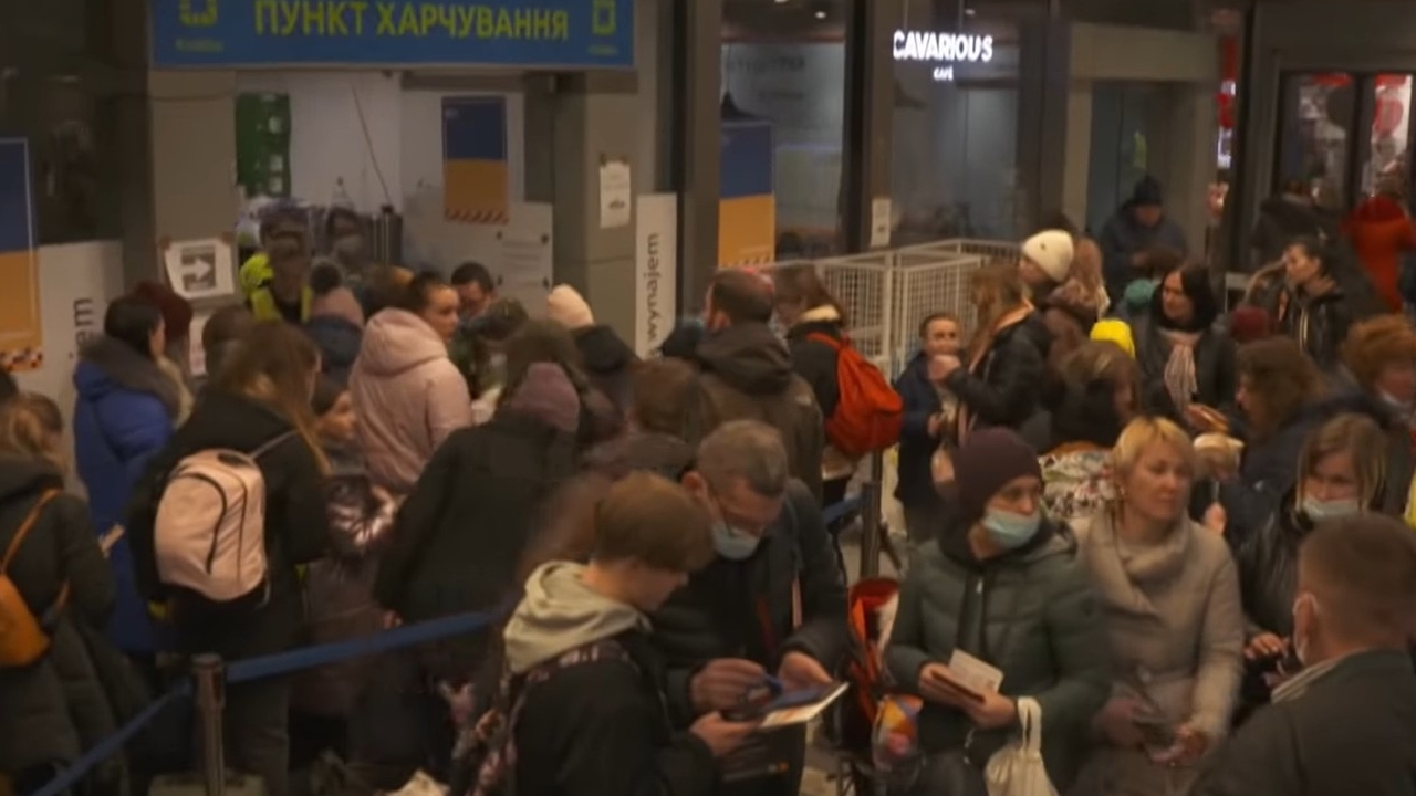 Украинские беженцы вышли на протест в Нидерландах из-за условий проживания