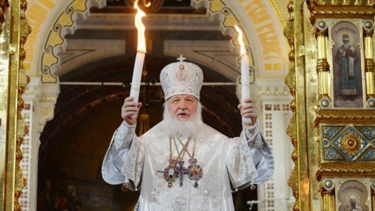 Патриарх Московский и всея Руси Кирилл.