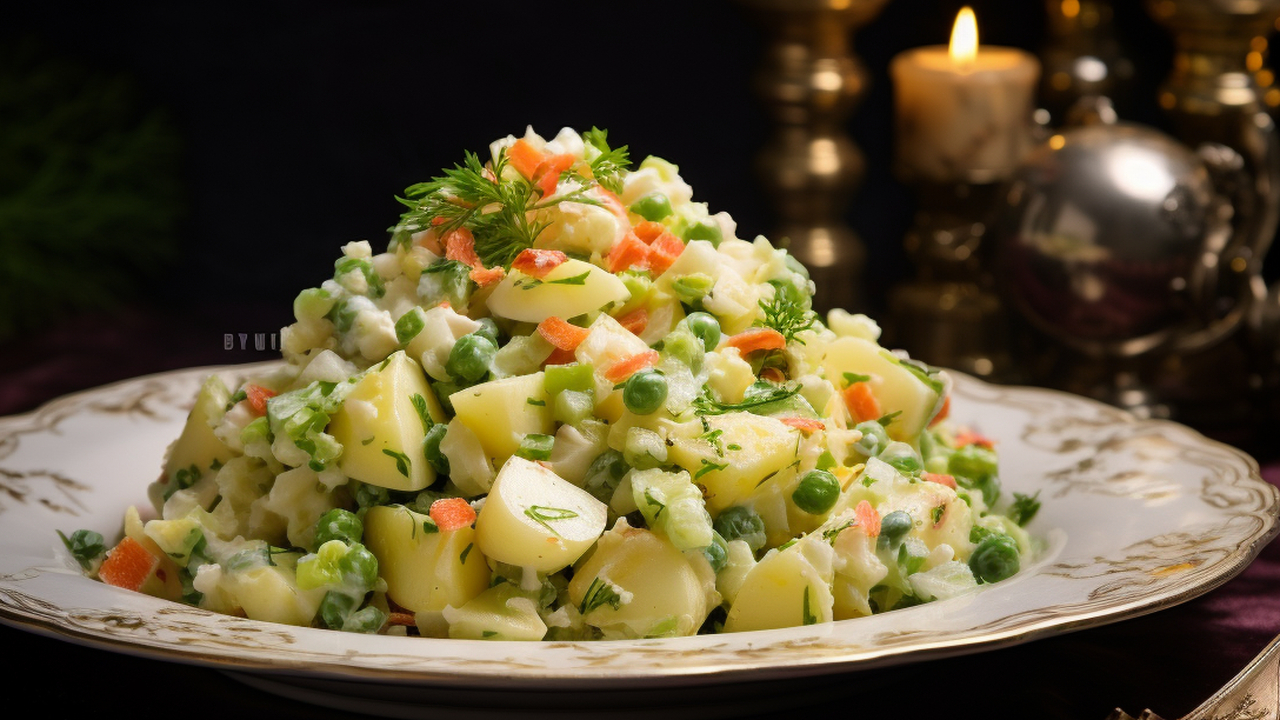 Эксперт по питанию: Новогодний салат «оливье» может быть полезным даже на ужин