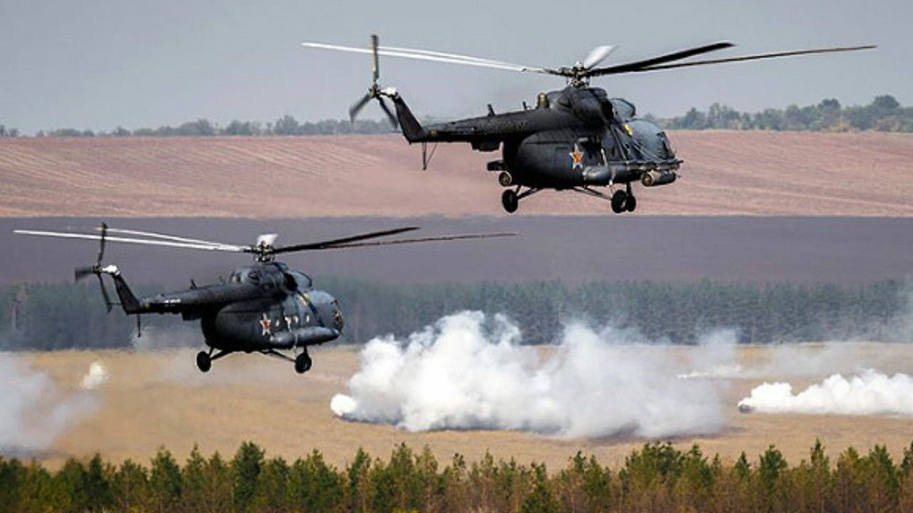 «Коммерсант»: Потерпевшие крушение в Брянской области два вертолета и два истребителя входили в одну авиагруппу