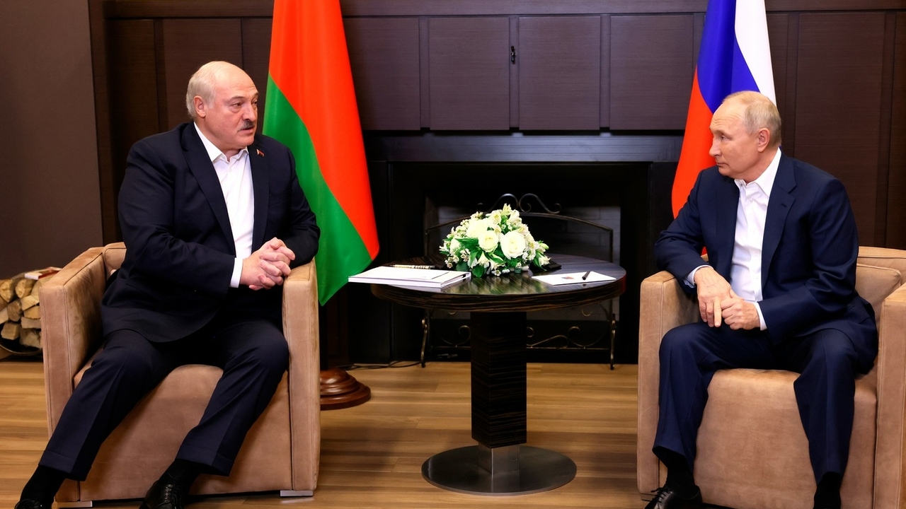 Путин и Лукашенко провели встречу в Минске «с глазу на глаз»