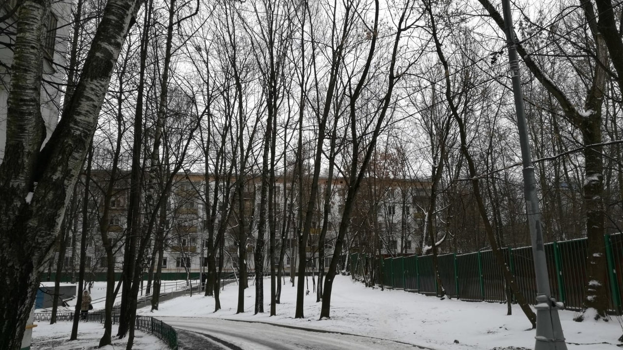 В Москве минус два и небольшой снег