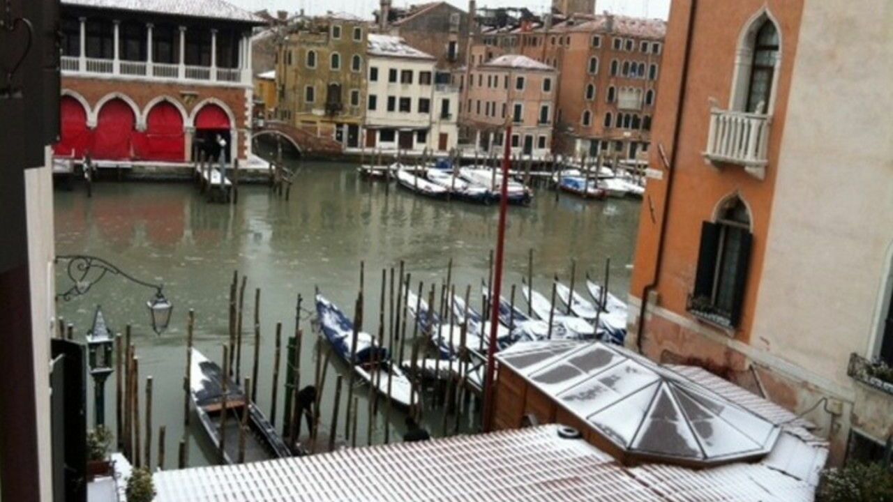 В Венеции резко упал уровень воды в каналах