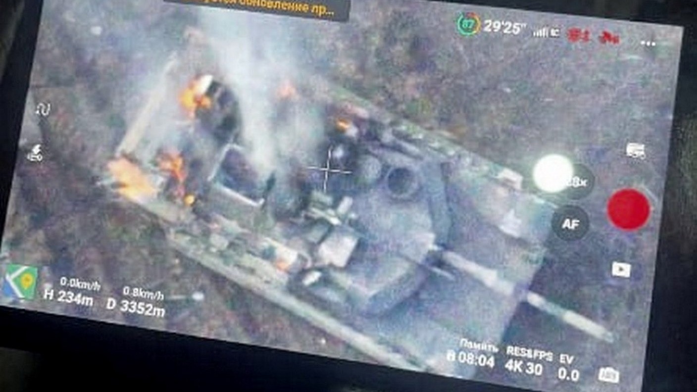Из-под Авдеевки сообщили о первом подбитом танке Abrams