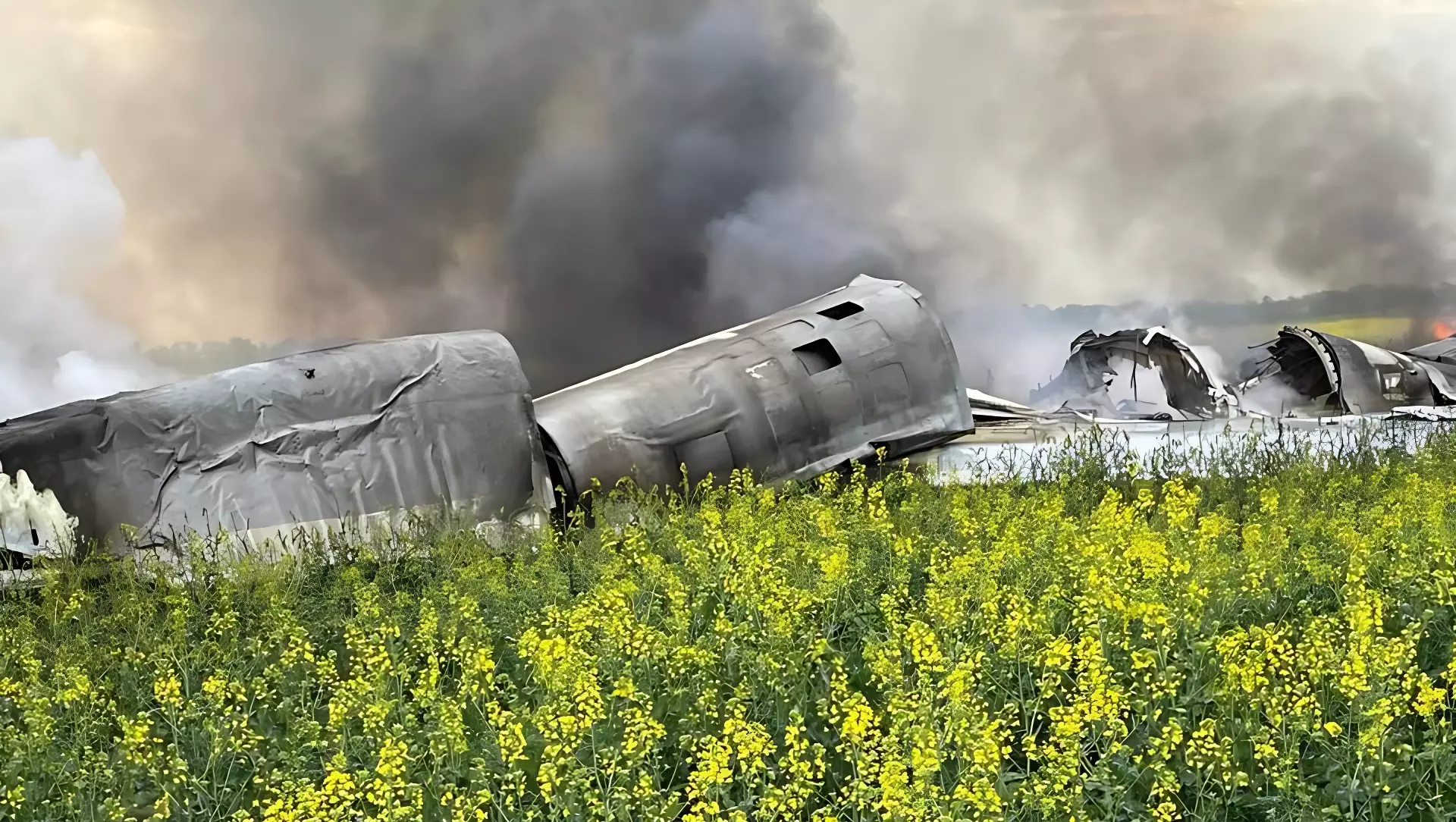 Четвертый член экипажа разбившегося в Ставрополье военного самолета погиб