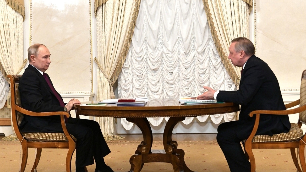 Губернатор Петербурга рассказал президенту о том, как развивается Северная столица