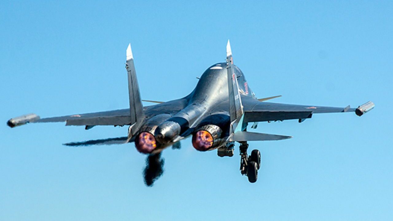 ТАСС: В Брянской области разбился истребитель Су-34